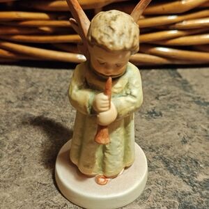 Goebel Angel Figurine with Horn - First Issue Hummel Figurine